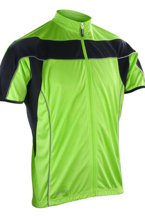 Mens Bikewear Full Zip Performance Top
