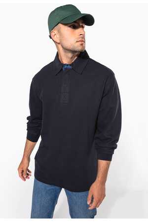 FRENCH RIB > LANGARM-POLOSHIRT