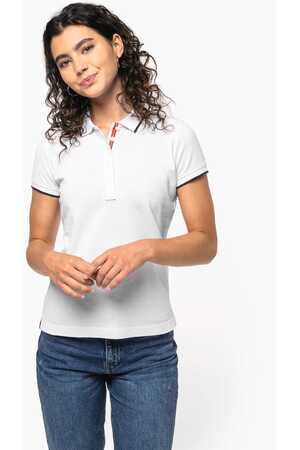 Damen Poloshirt Kurzarm