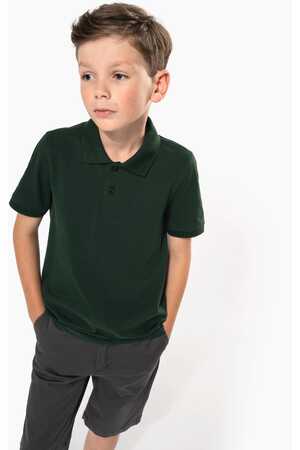 Polohemd mit kurzen Ärmeln für Kinder