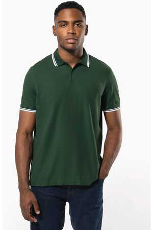 Polohemd für Herren mit kurzen Ärmeln und Streifen