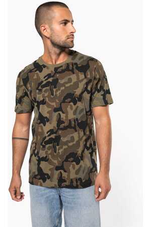 Kurzarm-T-Shirt Camo