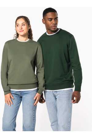 Recyceltes Unisex-Sweatshirt mit Rundhalsausschnitt