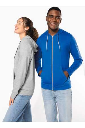 LIGHTWEIGHT COTTONHOODED SWEATSHIRT