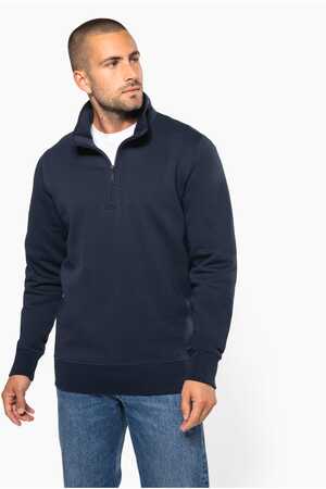 Sweatshirt mit Reißverschlusskragen