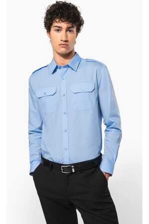 Langarm-Pilotenhemd für Herren