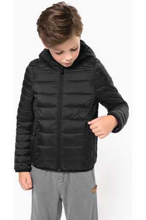 Leichte Steppjacke mit Kapuze