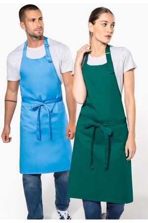 Schürze aus Baumwollpolyester ohne Tasche Heather Deluxe