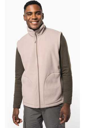 Mikrofleece-Bodywarmer für Herren Heather Deluxe