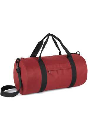 Recycelte Schlauchtasche mit Frontfach