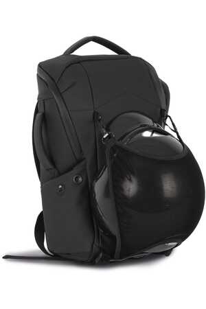 Wasserfeste Diebstahlschutztasche mit Helmbefestigung