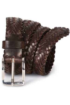Geflochtener Ledergürtel