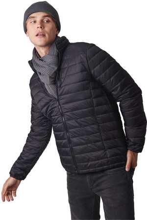 Schal aus Rippstrick