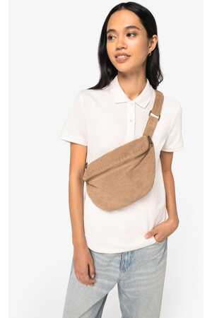 Umweltfreundliche Ausgewaschener Gürteltasche aus Kord