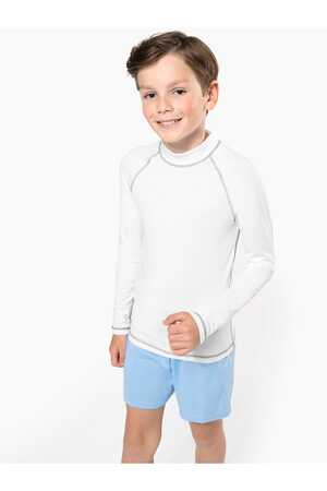 Kinder-Funktionsshirt mit langen Ärmeln und UV-Schutz