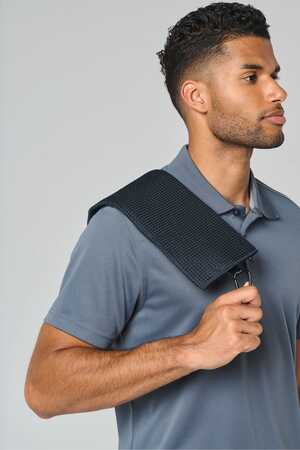 Golf-Handtuch mit Wabenstruktur