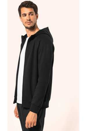 Herren-Reißverschlussjacke mit Kapuze