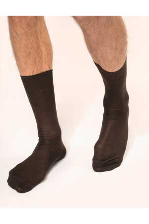 Herrensocken aus Baumwolljersey mit Fil d'Écosse-Baumwolle