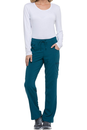 Damenhose mit mittlerem Bund und Kordelzug