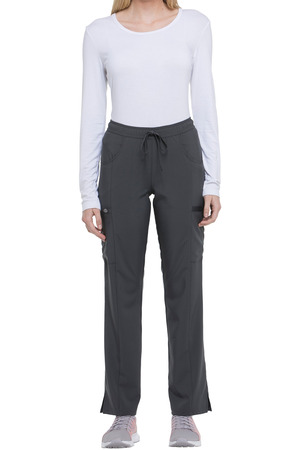 Damenhose mit mittlerem Bund und Kordelzug