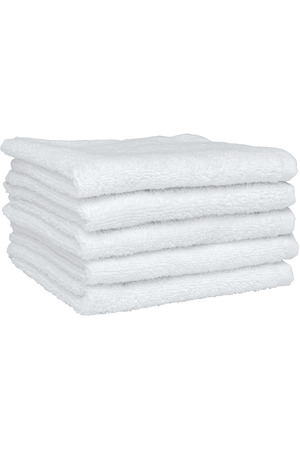 Gästehandtuch 30 x 30 cm – Set von 5 Handtüchern