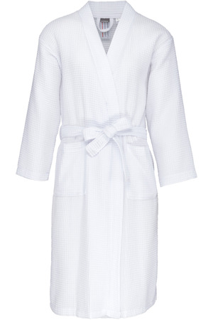 Walkfrottier-Bademantel Waffelpiqué