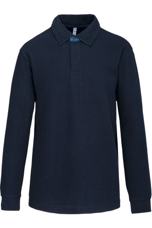 FRENCH RIB > LANGARM-POLOSHIRT