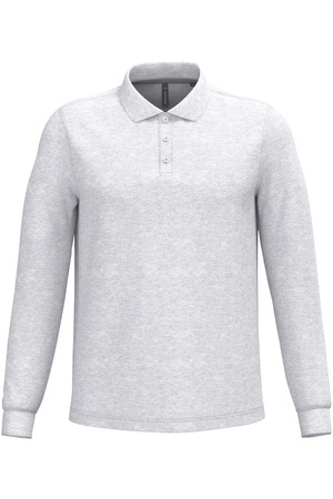Herren Langarm Poloshirt