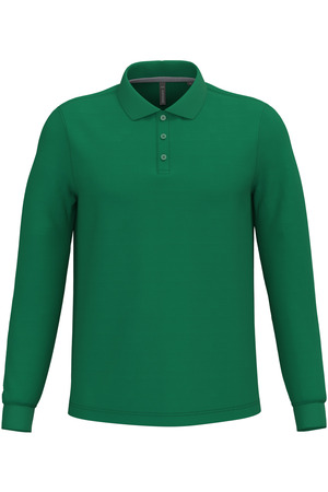 Herren Langarm Poloshirt