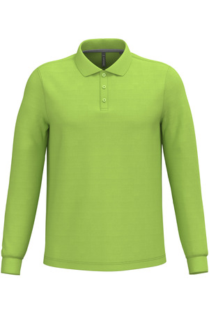 Herren Langarm Poloshirt