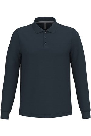 Herren Langarm Poloshirt