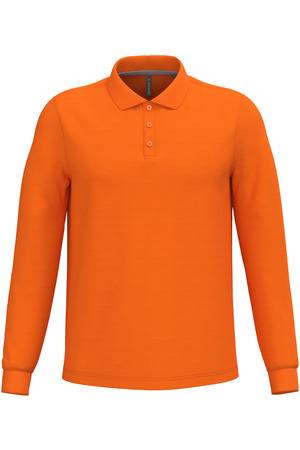 Herren Langarm Poloshirt