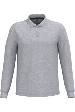 Herren Langarm Poloshirt