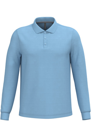 Herren Langarm Poloshirt