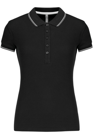 Damen Piqué Poloshirt Kurzarm