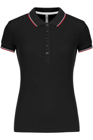 Damen Piqué Poloshirt Kurzarm