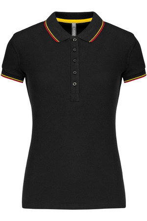 Damen Piqué Poloshirt Kurzarm