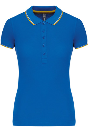 Damen Piqué Poloshirt Kurzarm