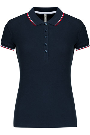 Damen Piqué Poloshirt Kurzarm