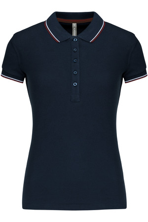 Damen Piqué Poloshirt Kurzarm