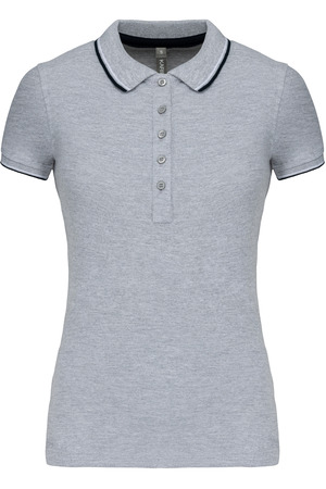 Damen Piqué Poloshirt Kurzarm