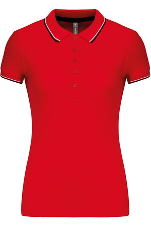 Damen Piqué Poloshirt Kurzarm