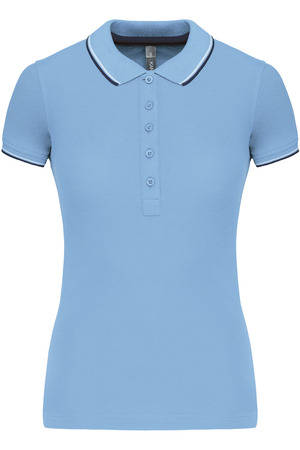 Damen Piqué Poloshirt Kurzarm