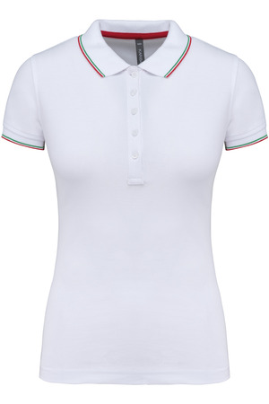 Damen Piqué Poloshirt Kurzarm