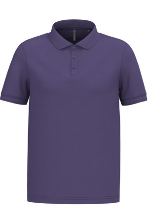 Herren Kurzarm-Polohemd. Baumwollpiqué.