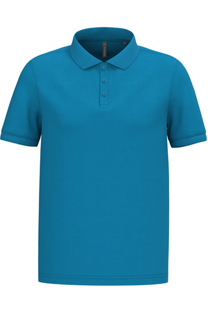 Herren Kurzarm-Polohemd. Baumwollpiqué.