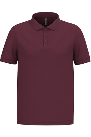 Herren Kurzarm-Polohemd. Baumwollpiqué.