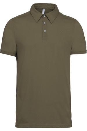 Jersey-Kurzarm-Polohemd für Herren