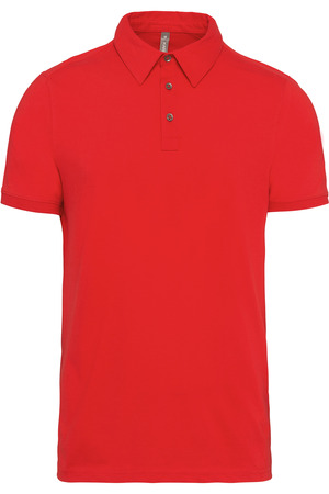 Jersey-Kurzarm-Polohemd für Herren