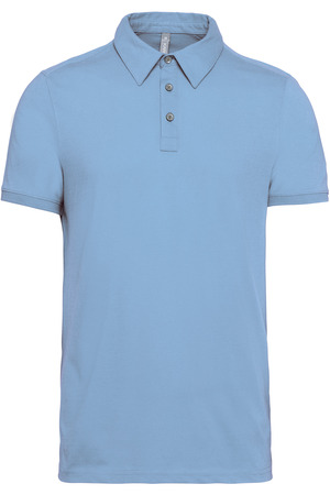 Jersey-Kurzarm-Polohemd für Herren